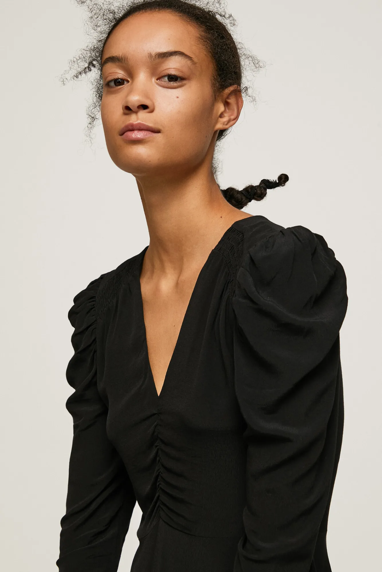 Pepe Jeans Vestido Skater Leonor Negro