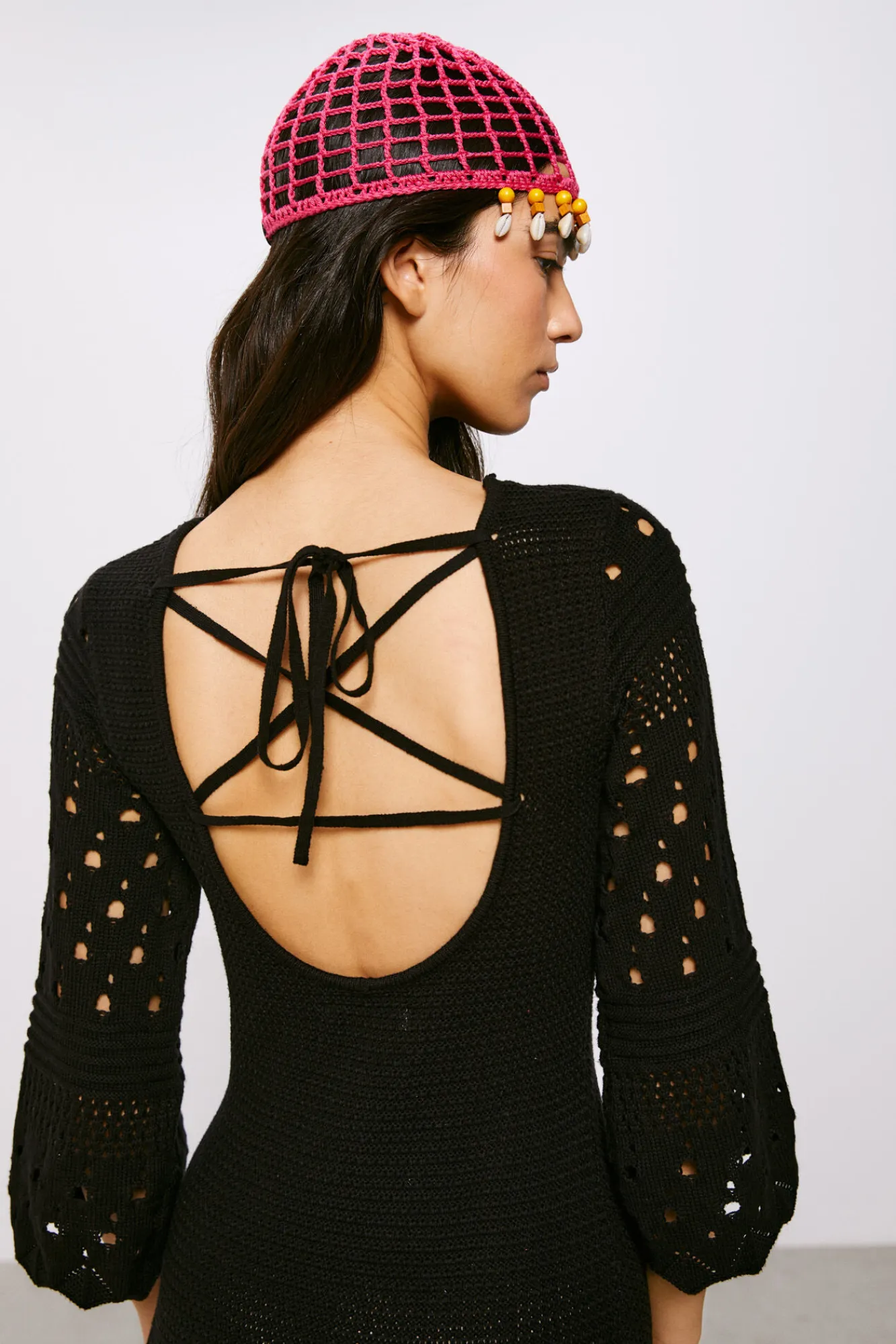 High Spirits Vestido Sparky Negro Sale