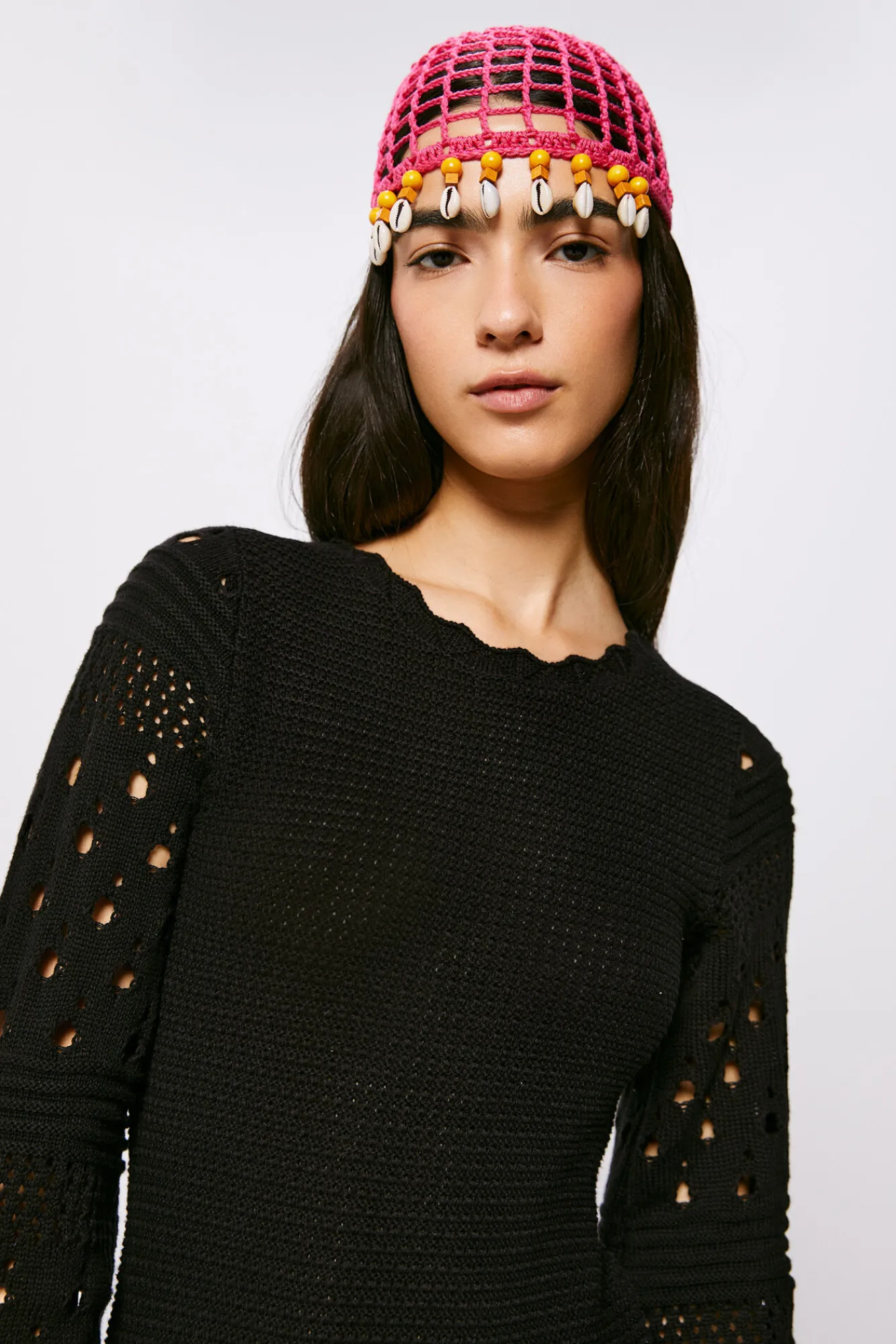 High Spirits Vestido Sparky Negro Sale