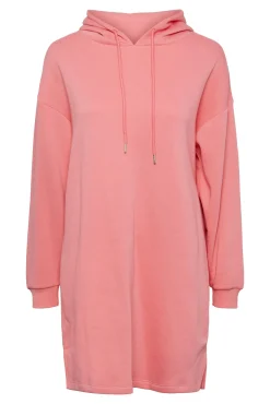 Pieces Vestido Sudadera Rosa Best