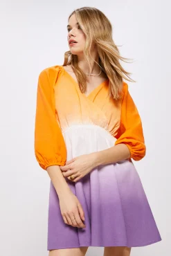 High Spirits Vestido Tropic Naranja Hot