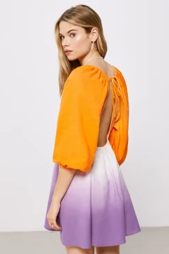 High Spirits Vestido Tropic Naranja Hot