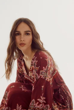 Slowlove Vestido Tunica Estampado Multicolor Discount