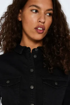 Noisy May Vestido Vaquero Corto Negro Sale