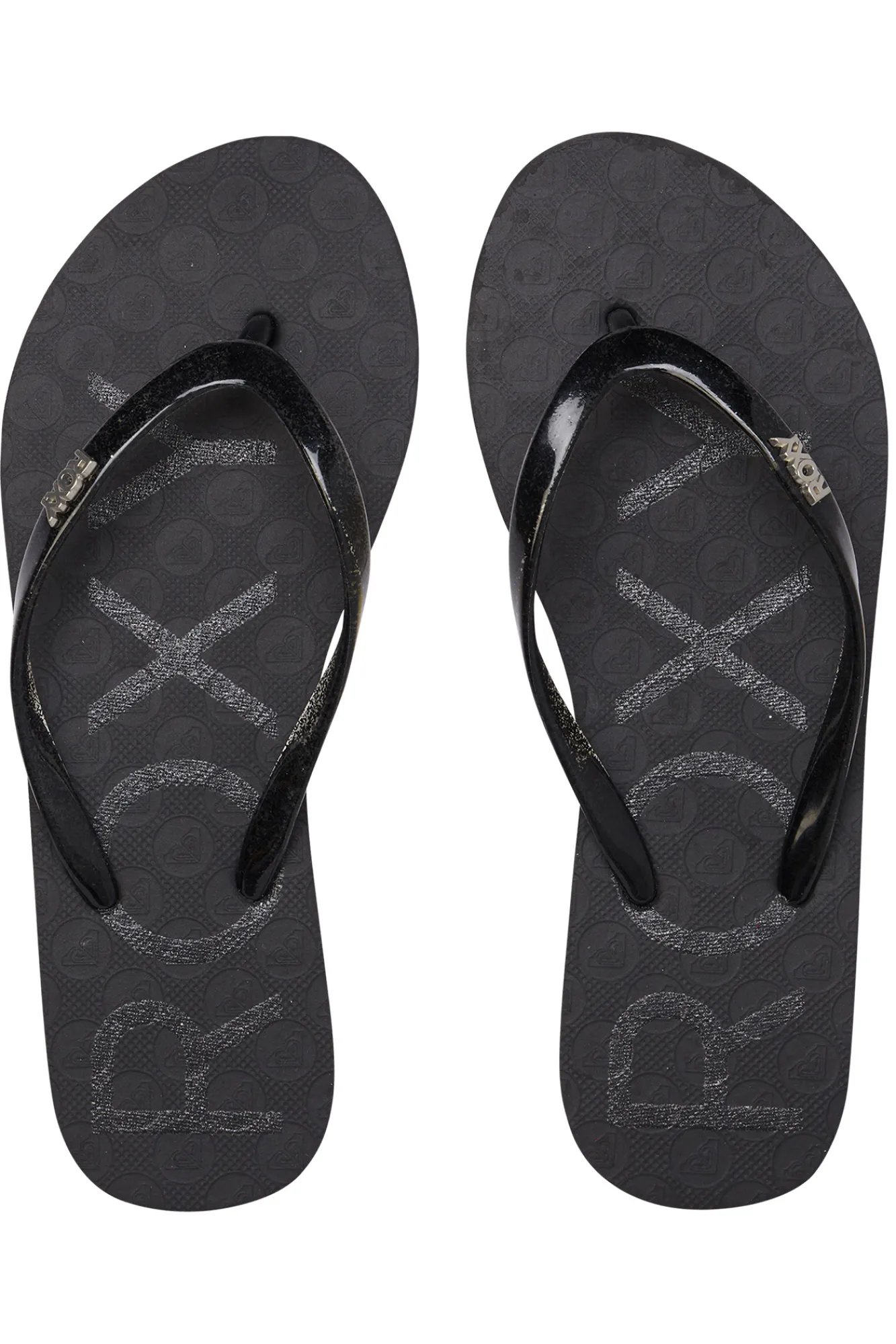 Roxy Viva Sparkle - Sandalias Para Mujer Negro Sale