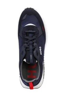 HUGO Zapatilla Azul Oscuro Clearance