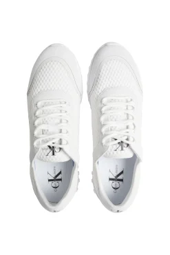 Calvin Klein Zapatilla Runner Ck Hombre Color Blanco
