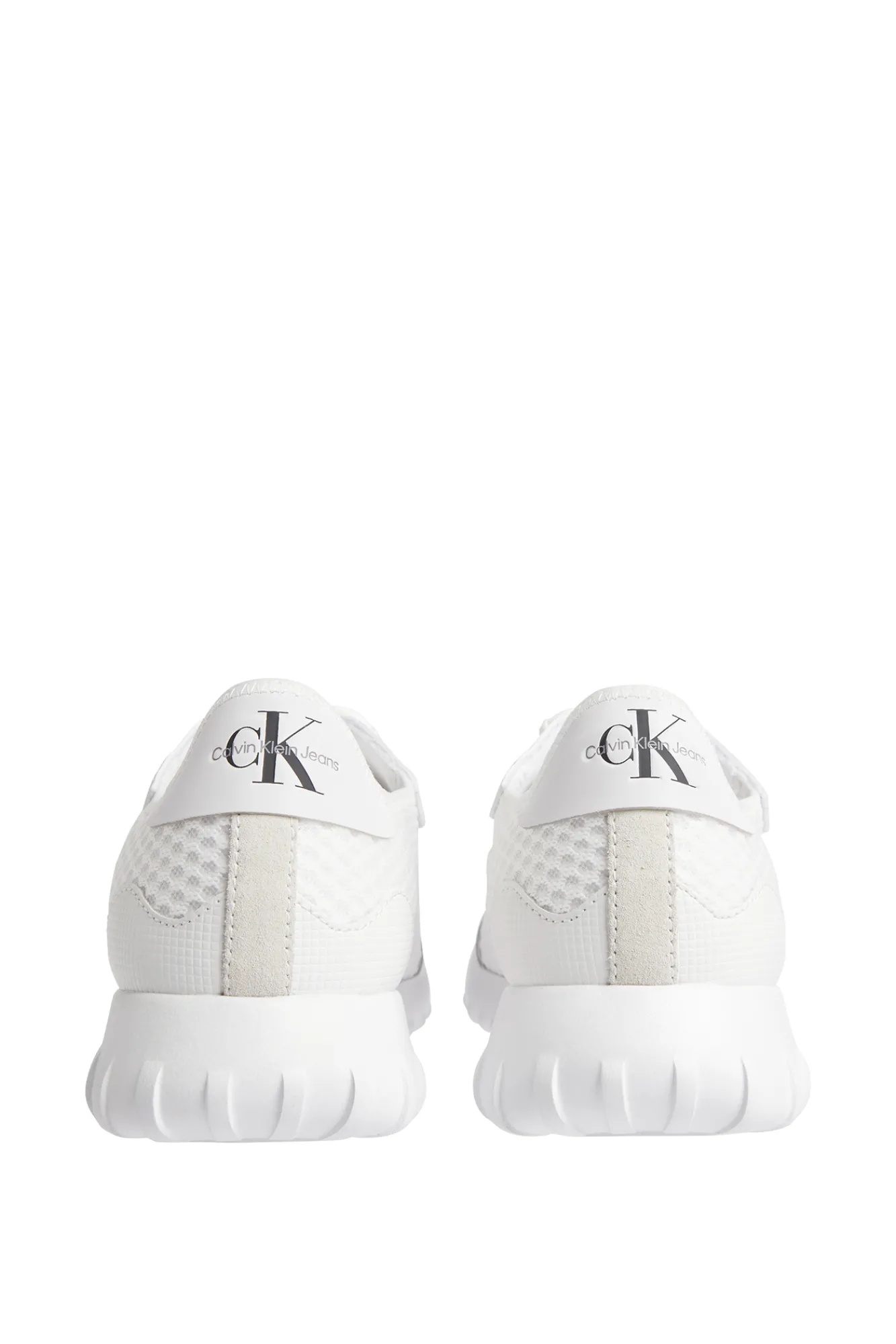 Calvin Klein Zapatilla Runner Ck Hombre Color Blanco