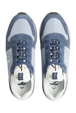 Calvin Klein Zapatilla Runner Ck Hombre Color Azul Azul Medio Sale