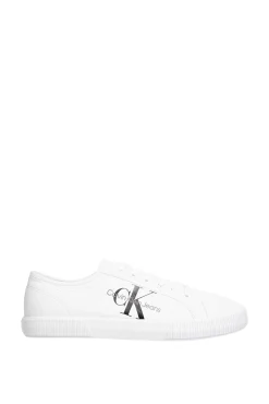 Calvin Klein Zapatilla Vulcano Ck Hombre Color Blanco New