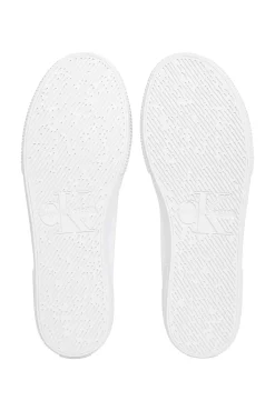 Calvin Klein Zapatilla Vulcano Ck Hombre Color Blanco New
