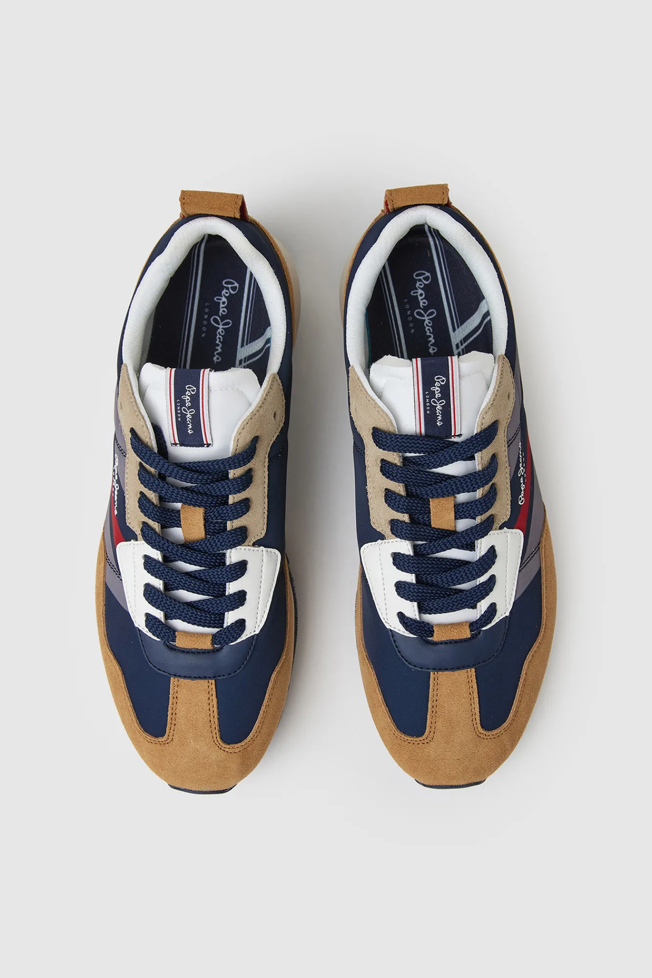 Pepe Jeans Zapatillas Contraste. Tostado Clearance
