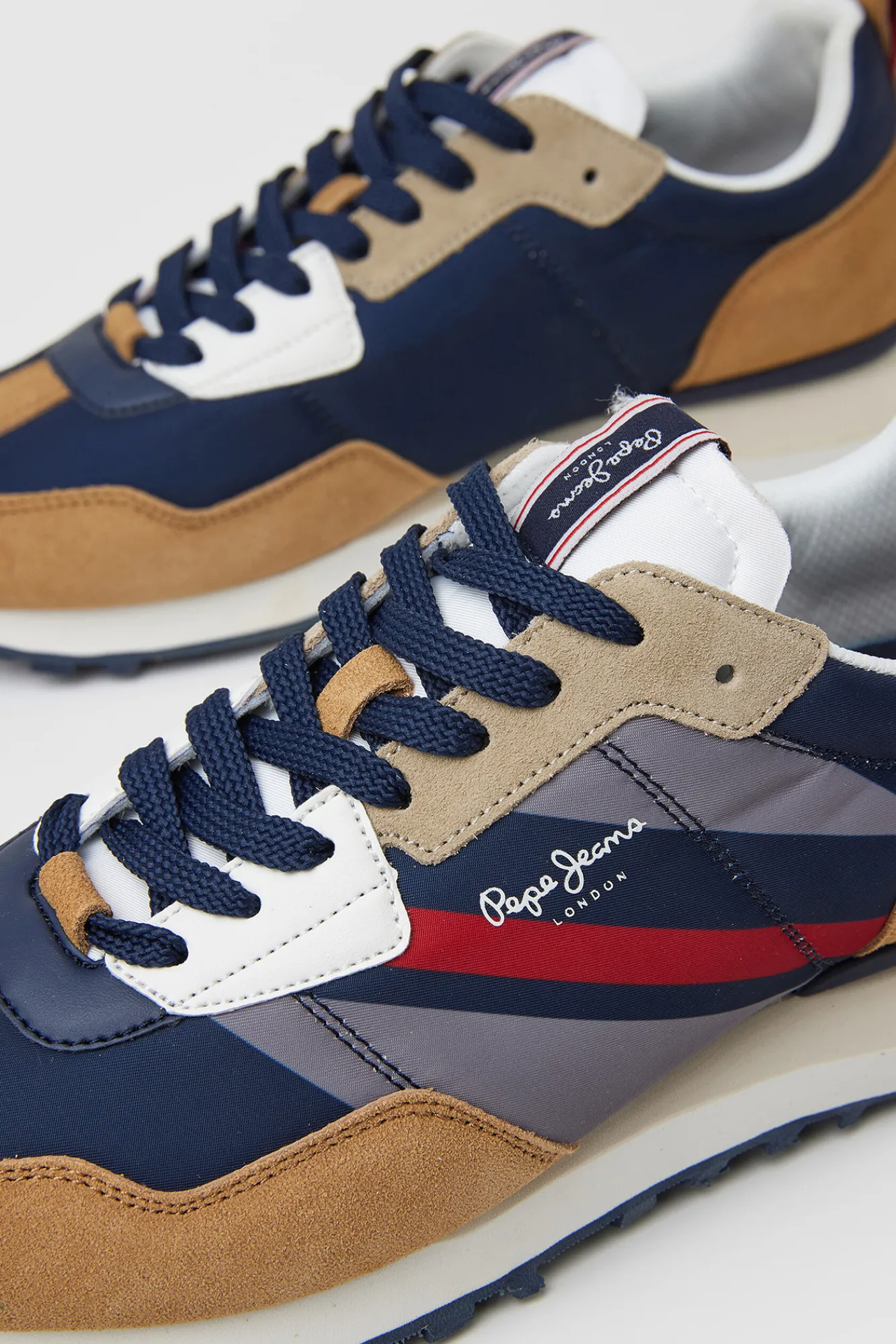 Pepe Jeans Zapatillas Contraste. Tostado Clearance