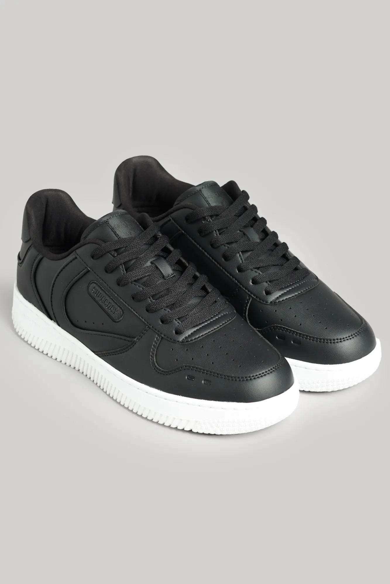 Superdry Zapatillas De Baloncesto Veganas De Suela Gruesa Negro Online