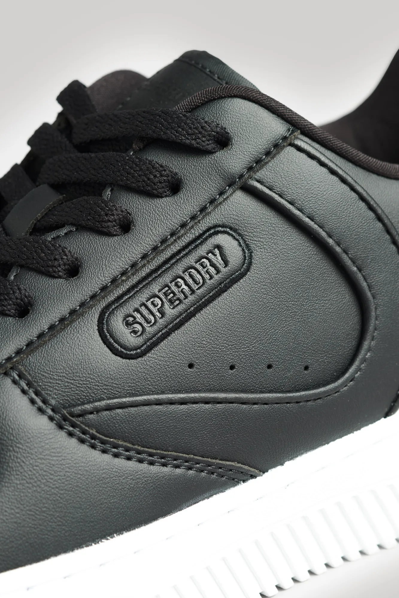 Superdry Zapatillas De Baloncesto Veganas De Suela Gruesa Negro Online