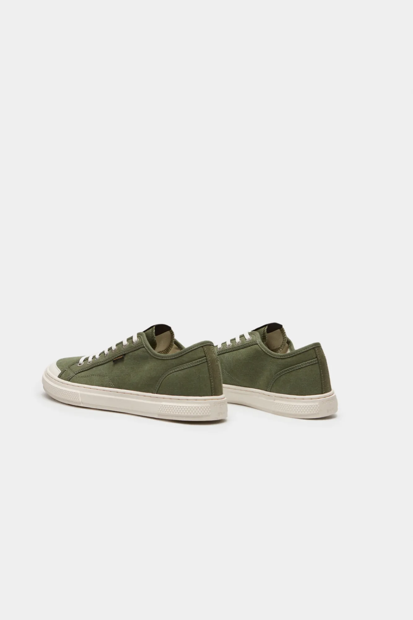 Superdry Zapatillas Deportivas Veganas De Lona Y Cana Baja Kaki Claro New