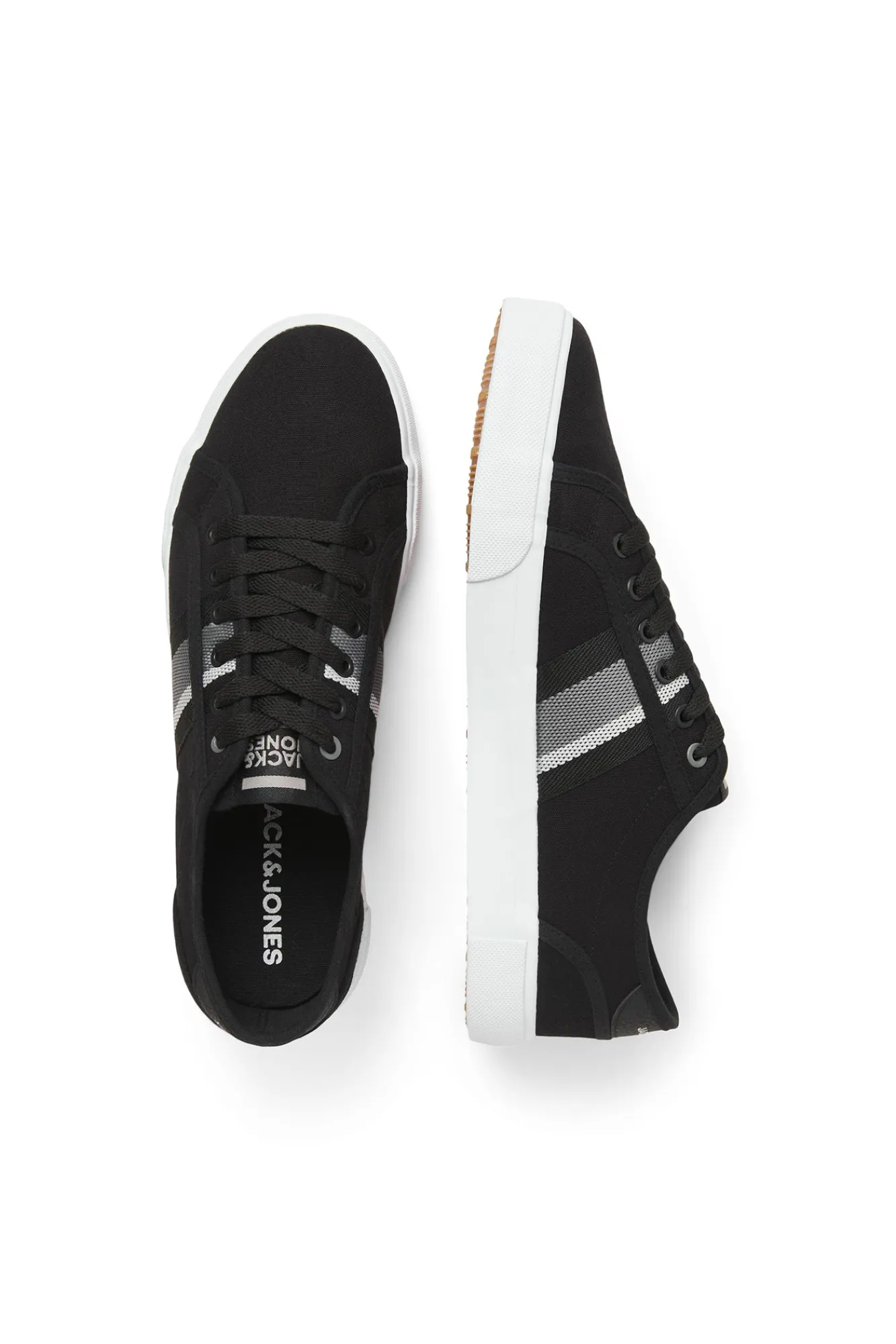 Jack & Jones Zapatillas Franjas Negro Sale