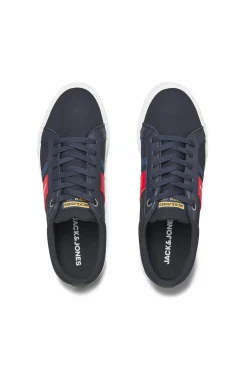 Jack & Jones Zapatillas Franjas Navy Hot