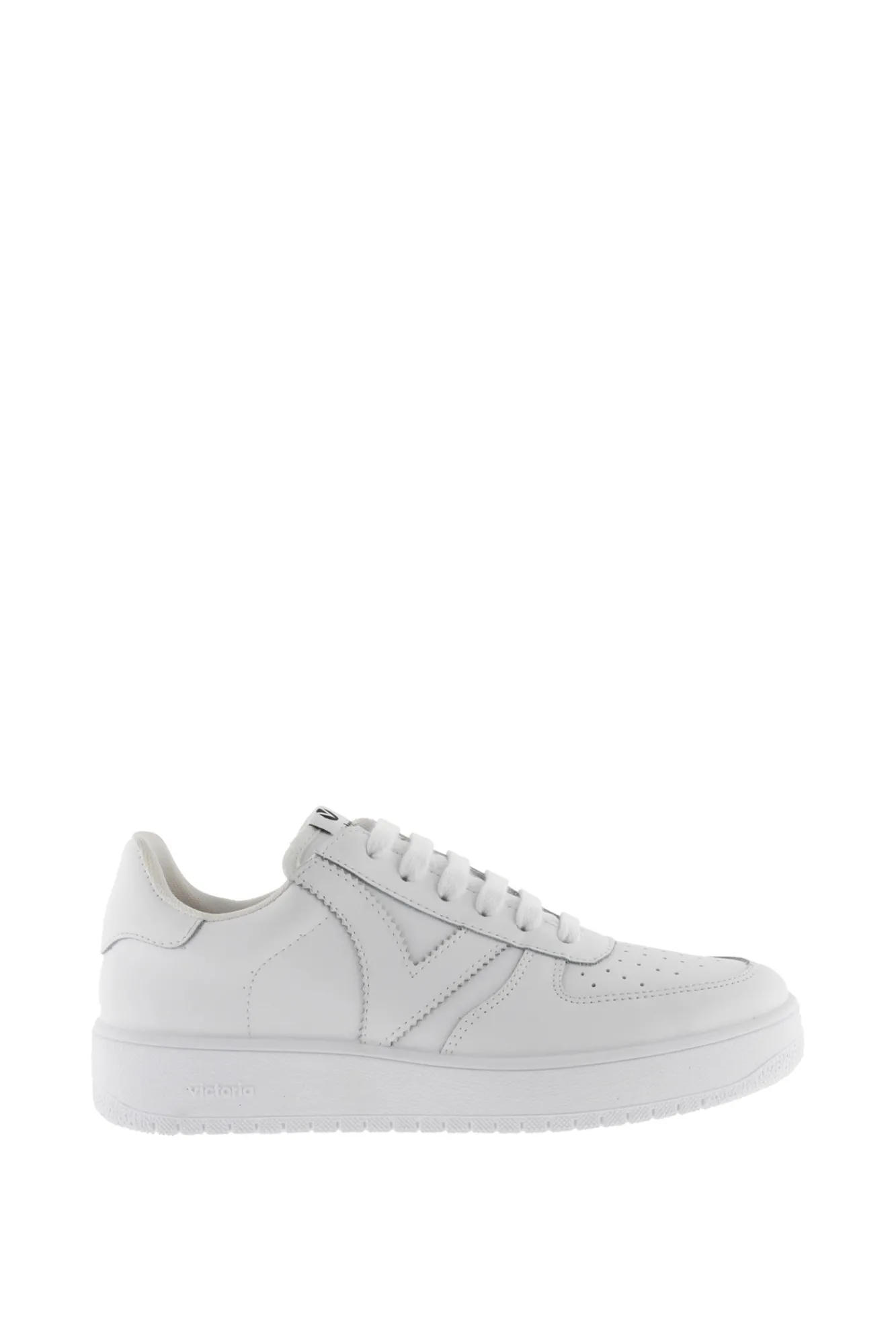Victoria Zapatillas Piel Monocolor Blanco Best