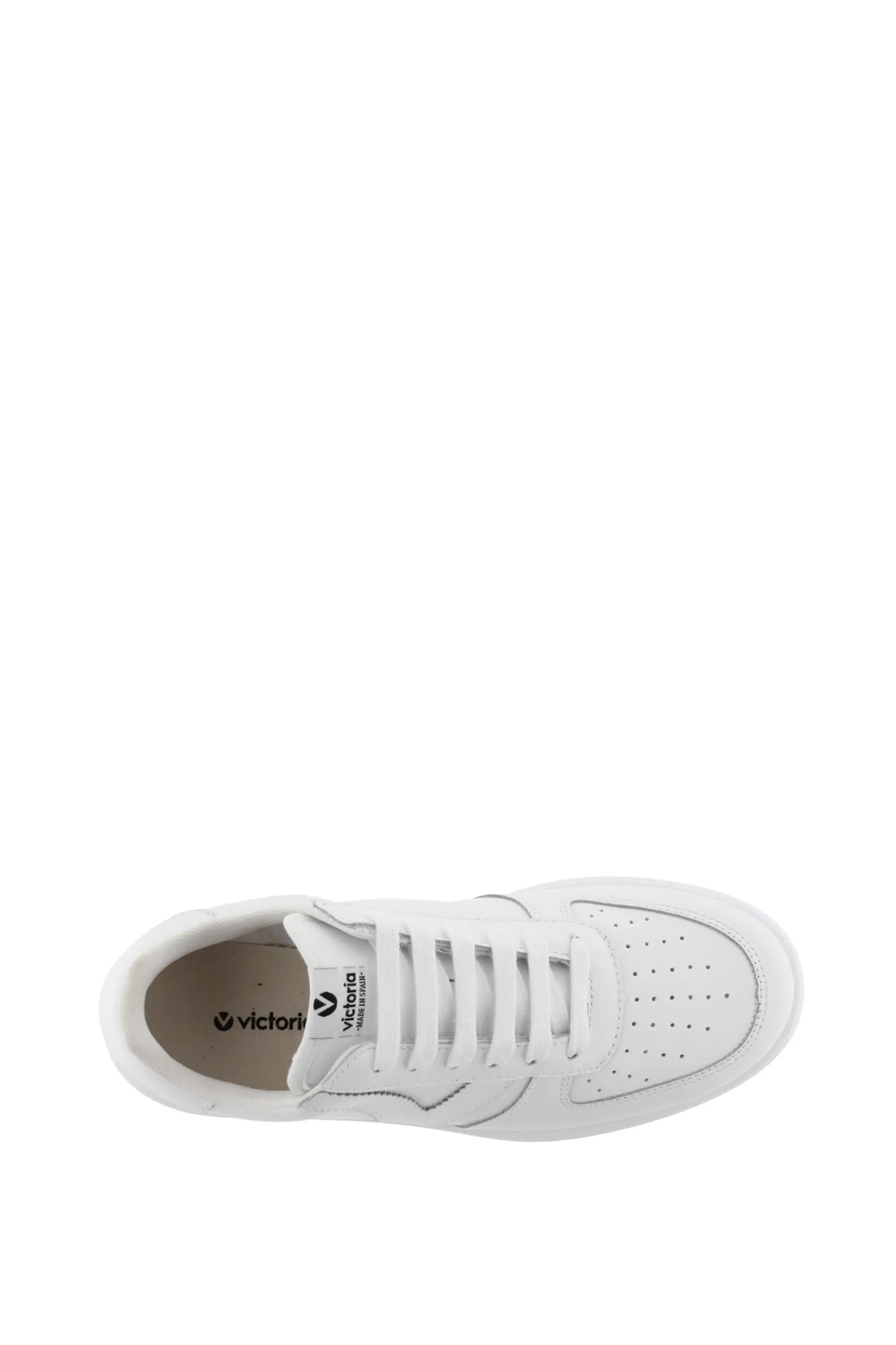 Victoria Zapatillas Piel Monocolor Blanco Best