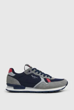 Pepe Jeans Zapatillas Retro Bitt Gris Medio Hot