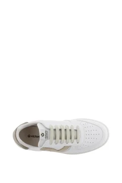 Victoria Zapatillas Retro Polipiel Contraste Tostado Clearance