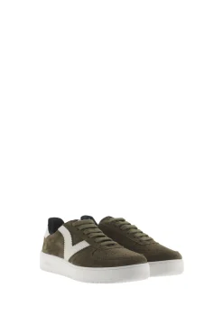 Victoria Zapatillas Retro Serraje Kaki Oscuro Sale