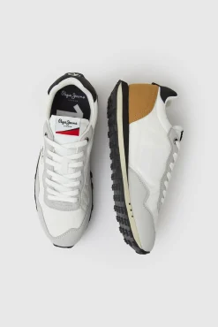 Pepe Jeans Zapatillas Running Retro. Blanco Hot