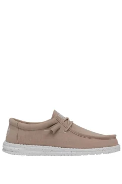 Dude Shoes Zapato Mocasin Wally Slub Beige Medio Online