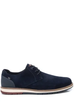 Xti Zapatos Serraje Navy Discount